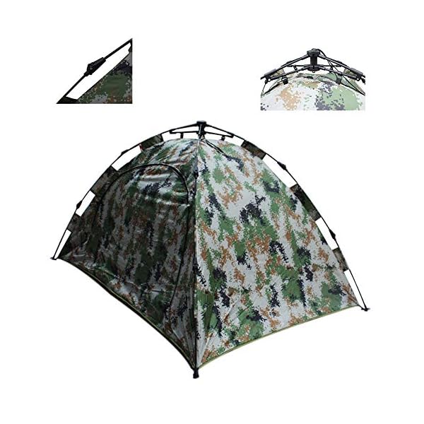 TINE Camping-Digital-Tarnung Baumwolle Zelt Warm Tarnzelt Winter-Windsicher Tarnzelt verdickte (1-2 Personen),1 Person