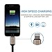 Lightning Cable for iPhone 5 Pack Braided (3.3 Feet) in Black, Red, Blue, White and Gold - Cable w/ Lightning Connector - Lightning to USB cable / Cord for iPhone Compatible with iPhone 6 & 5