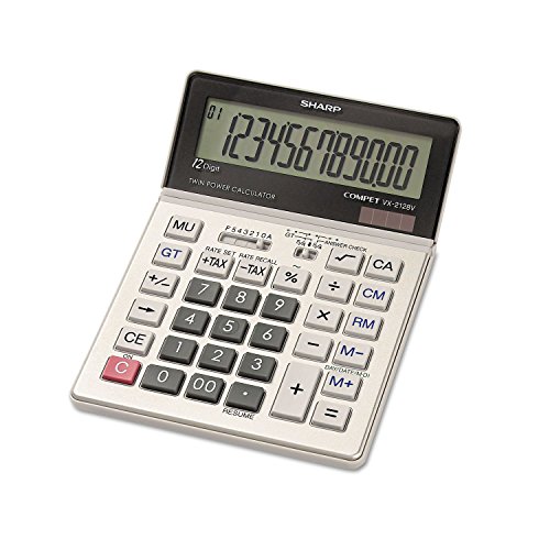 Sharp VX2128V Portable Desktop Handheld Calculator