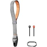 PGYTECH Camera Wrist Strap for Photographers Adjustable Quick Release Camera Hand Strap for Sony, Nikon, Canon, Gopro(Grey)