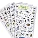 6 Sheets Super Cute Cat Stickers for DIY Albums Diary Laptop Decoration Cartoon Scrapbooking School Office Stationery Best Gift for Your Kids