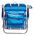 Tommy Bahama 4-Position Big Boy Backpack Beach Chair - Blue Stripe