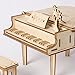TG402 3D Wooden Puzzle Grand Piano Toy Gift for Kids Teens Adults Wood Craft Kits Brain Teaser Puzzle