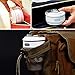 ROCONTRIP Silicone Collapsible Cup Convenient Travel Coffee Mug Lightweight Food Grade Silicone & PP BPA Free for Camping Hiking Outdoor Commuters (Grey)