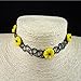 22 PCS Choker Necklace Set with Tattoo Henna Choker Necklaces Ribbon Collar for Girls and Women