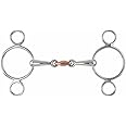 Shires Equestrian Two Ring Copper Lozenge Gag Bit
