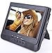 Sylvania SDVD1037 10-Inch Dual Screen DVD Player with USB Card Slot, Remote Control and Car Seat Mount