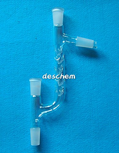 Deschem 24/40,120mm,4-way Glass Vigreux Distillation Head,Chemical Laboratory Glassware