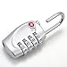 TSA Approved Luggage Locks TSA Combination Lock, Blingco 4 Digit Combination Padlocks for Travel Luggage Suitcase Backpack School Gym Locker Baggage Case Locker (Silver 2 Pack)