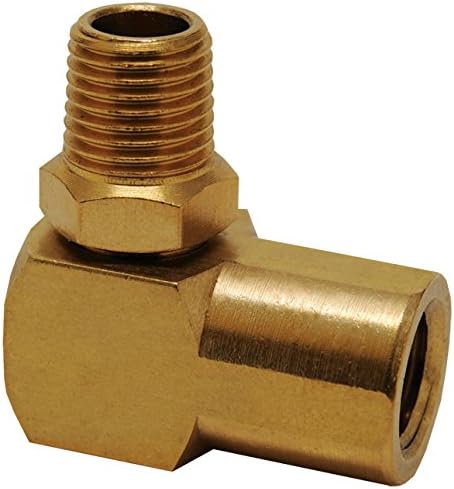 Hot Max 28085 90 Degree Swivel 1 4 Inch Male Npt X 1 4 Inch Female