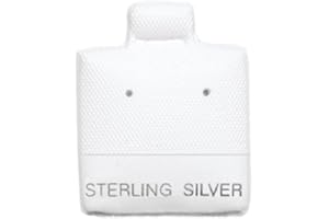 888 DISPLAY USA, INC 888 Display® Various Puff Earring Cards, Jewelry Display Pack of 100