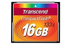 Transcend 16GB CompactFlash Memory Card 133x