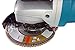 Makita 10 Pack - 120 Grit Flap Disc For Grinders - Fine Conditioning For Metal, Stainless Steel & Non-Ferrous - 4-1/2