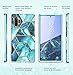 i-Blason Cosmo Series Case Designed for Galaxy Note 10 (2019 Release), Protective Bumper Marble Design Without Built-in Screen Protector (Navy)
