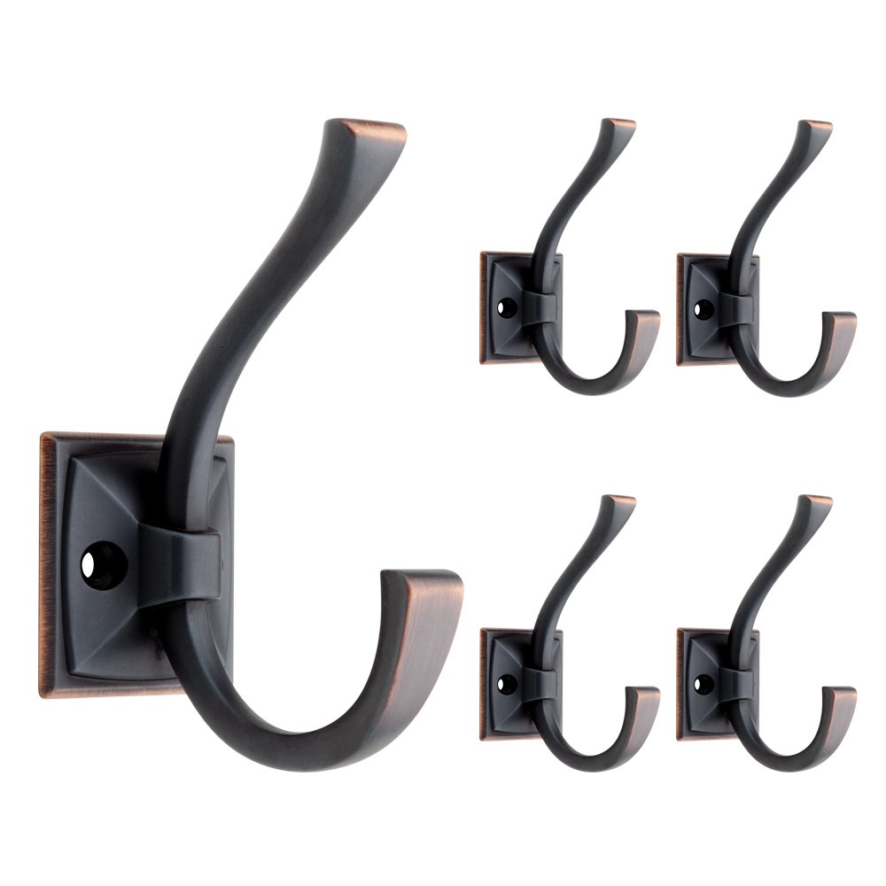 Best Solid Brass Coat Rack 3 Hooks