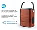 MK Portable Wireless Bluetooth Speaker with Hands-Free Amazon Alexa Voice Control,Multi-Room Play,Stream Online Music(Wood Rhythm)