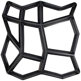 ausuky Garden Floor Path Maker Mould DIY Concrete Cement Stone Form Template view 5
