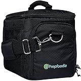 Meal Prep Lunch Bag for Men-Best Lunch Box Cooler-Prep Bag Capacity up to 4 Meal Prep Containers (not included)-Premium Insulated Meal Prep Lunch Box-3 Meal Lunch Bag for Adult-Food Cooler Fitness Bag