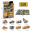 Dreamon-Engineering-Construction-Vehicle-with-Play-Mat-Diecast-Digger-Dumper-Alloy-Metal-Car-Play-Set-Cake-Decorations-Toys-Gift-for-Boys-Girls-3-Year-Olds Dreamon Engineering Construction Vehicle with Play Mat, Diecast Digger Dumper Alloy Metal Car Play Set Cake Decorations…