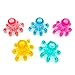 FURURU Portable Crystal Handheld Octopus Massager for Relieving Neck Back (Pack of 1, Random Color)