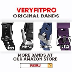 ZURURU Soft Silicone Smart Watch Replacement Bands