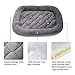 EMME Padded Pet Bed Luxury Flannel All Season Crate Mat for Dog & Cat Plush Pet Bed Pet Mat (Grey, XX-Large)thumb 2