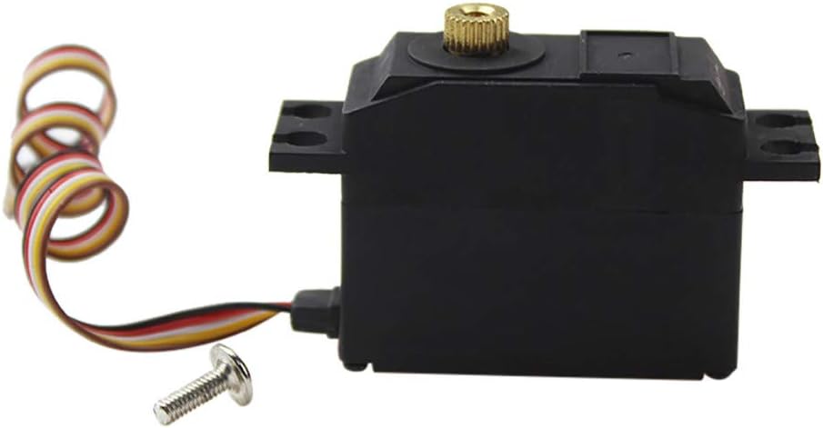 WLTOYS 12428/12423 /12628 1/12 RC Car Metal Steering Gear Accessories, New Power Upgrade 25g Metal Gear Servo for WLTOYS 12428/12423 /12628 1/12 RC Car by GorNorriss