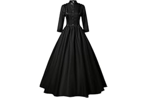 SHAKUMY Civil War Dresses for Women,Women's 18th Century Medieval Civil War Ball Gown Dresses Marie Antoinette Victorian Dress