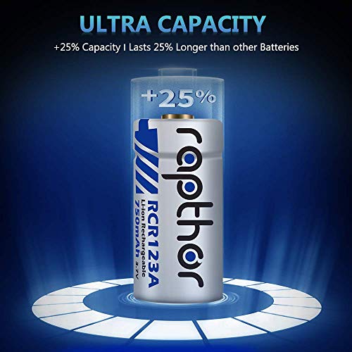 3.7V Li-ion Rechargeable Batteries for Arlo Wireless Security Cameras [750mAh 8pack] (VMC3030/VMK3200/VMS3230/3330/3430/3530) Flashlight Microphone Polaroid [UL Certified] - Thumbnail 2