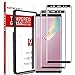 QITAYO Screen Protector for Samsung Galaxy Note 8, HD Clear Tempered Glass Screen Protector Compatible with Samsung Galaxy Note 8, 2 Pack