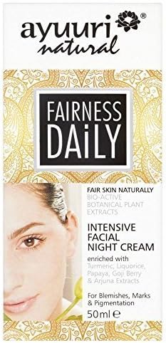 Ayuuri Natural Fairness Daily Intensive Facial Night Cream (50ml) by Ayuuri