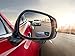 Blind Spot Mirrors, 360 Degree Rotate Adjustable Square Blind Spot Mirror, Waterproof Glass Car Blind Wide Mirror for Traffic Safety (Pack of 2)