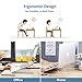 Laptop Stand, iVoler Adjustable Aluminum Laptop Computer Stand Tablet Stand,Ergonomic Foldable Portable Desktop Holder Compatible with MacBook Air Pro, Dell XPS, HP, Lenovo More 10-17″ Laptopsthumb 1