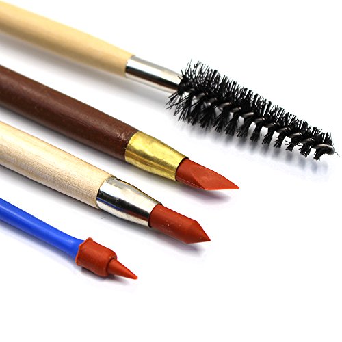 Md trade 38 Pieces Wooden Clay Sculpting Tools Pottery Carving Tool Set Sculpture Tools - Thumbnail 4