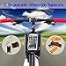 Longteng Bike Frame Bag, Waterproof Top Front Tube Bike Bag Sensitive Touch Screen Bike Phone Bag with Detachable Velcro Design and Lndependent Storage Space Design for Cellphone Below 6.0 Inchesthumb 2