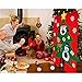 PartyTalk Felt Christmas Tree Snowball Toss Game for Kids, Christmas Games for Adults and Kids Party Decorations, Christmas Kids Gifts with 3 Snowballs