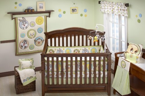 baby looney tunes crib set walmart