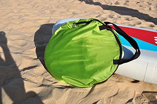 AUNAZZ/Downwind Wind Sail Kit 42 inches Kayak Canoe Accessories, Easy Setup & Deploys Quickly, Compact & Portable Green