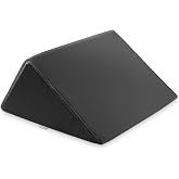 Saloniture Triangle Wedge Massage Table Bolster Under-Knee Pillow, Extra Large - 19 x 12 x 20 x 15.5 Inch - Black