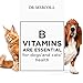 Bark & Whiskers Organic Vitamin B Complex, 0.85 Oz. (24 g), 60 Scoops, Supports A Healthy Nervous System & Endurance, Veterinarian Formulated, Non-GMO, Certified USDA Organic, Dr. Mercola