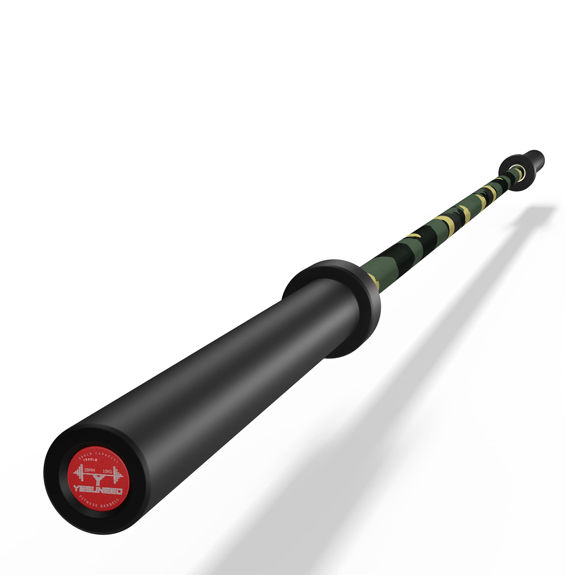 Elevens Olympic Barbell Bar 7ft-45LB 1000LB/1500LB Olympic Bearing Barbell (1500LB-Camo) Image