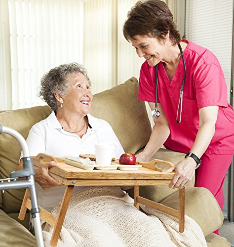 Greenco-Bamboo-Foldable-Breakfast-Table-Laptop-Desk-Bed-Table-Serving-Tray