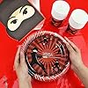 75 Piece Ninja Party Tableware Set, Including Plates,Cups,Napkins,and Paper straws,Ninja Disposable Cutlery Set,for…
