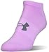 Under Armour Women's Essential No Show Socks (6 Pack), Multicolor, Medium