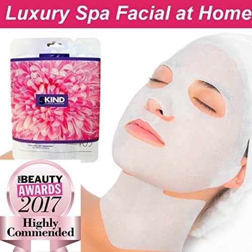 Collagen Face Neck Sheet Mask Anti-Ageing Intensive Hydrating Serum Moisturise
