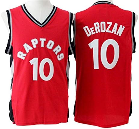 Men's Adult #10 Demar DeRozan Jersey Red XL
