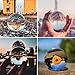 Maverix Photo Ball 80mm Lensball - PRO Edition - Camera Lens Photography Accessories and Photography Props - Pure K9 Crystal Ball with Travel Bag, Microfiber Cloth, and How-to Booklet