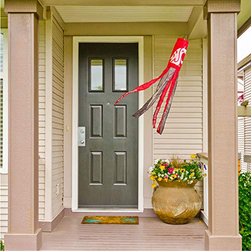 College Flags and Banners Co. Washington State Cougars Windsock - Thumbnail 4