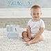 Baby Aspen My First Milestone Prince Age Blocks, Baby Picture Props for Photo Sharing The First Year, Nursery Decor