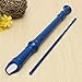 KINGSO 8-Hole Soprano Descant Recorder With Cleaning Rod + Case Bag Music Instrument (Blue)
